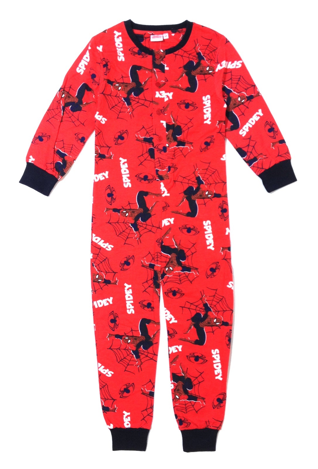 Kids Boys 100 Cotton Onesies Pyjamas Superhero Pj's Sleep Suit Size 410 Years eBay